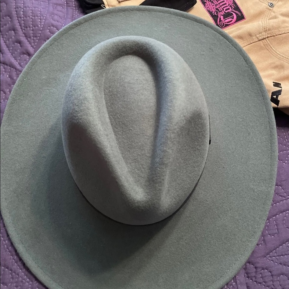 Gray Felt Hat - image 1
